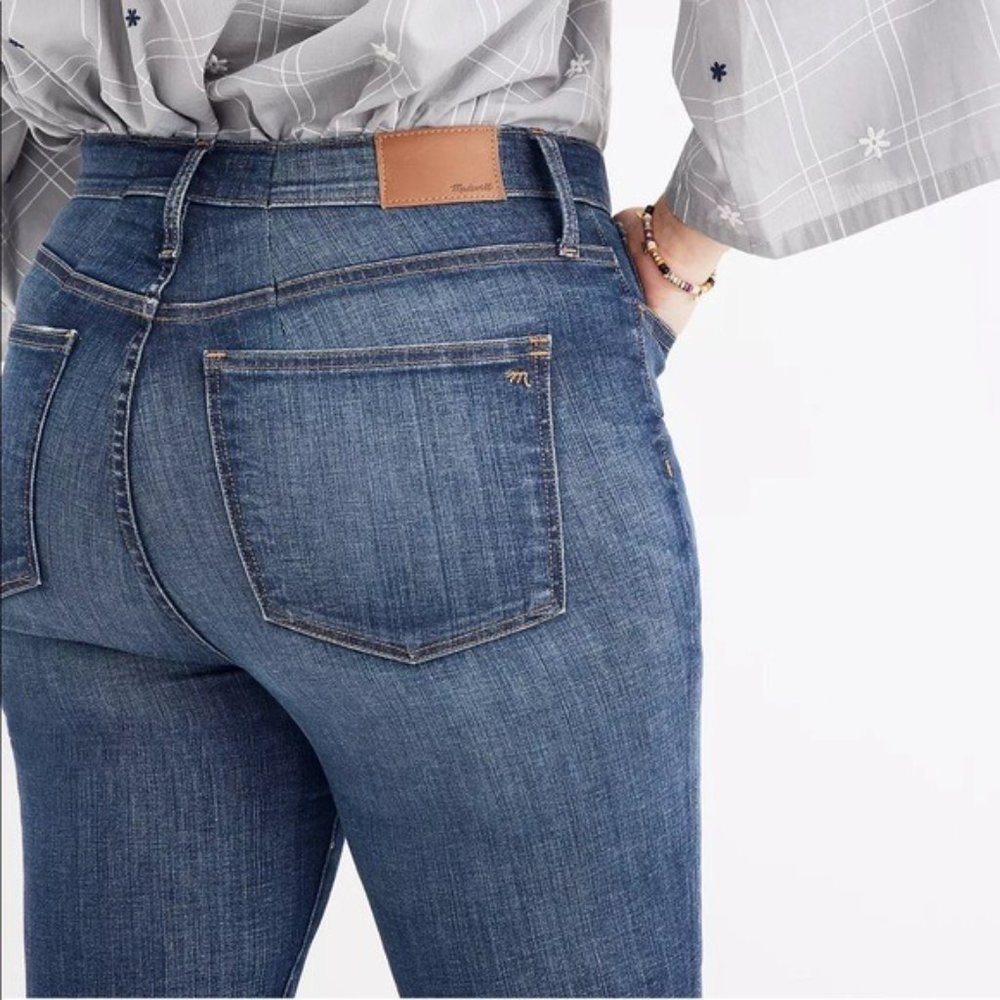 Madewell 10" High-Rise Skinny Jeans: Adjustable Edition Size 37 - Picture 4 of 16